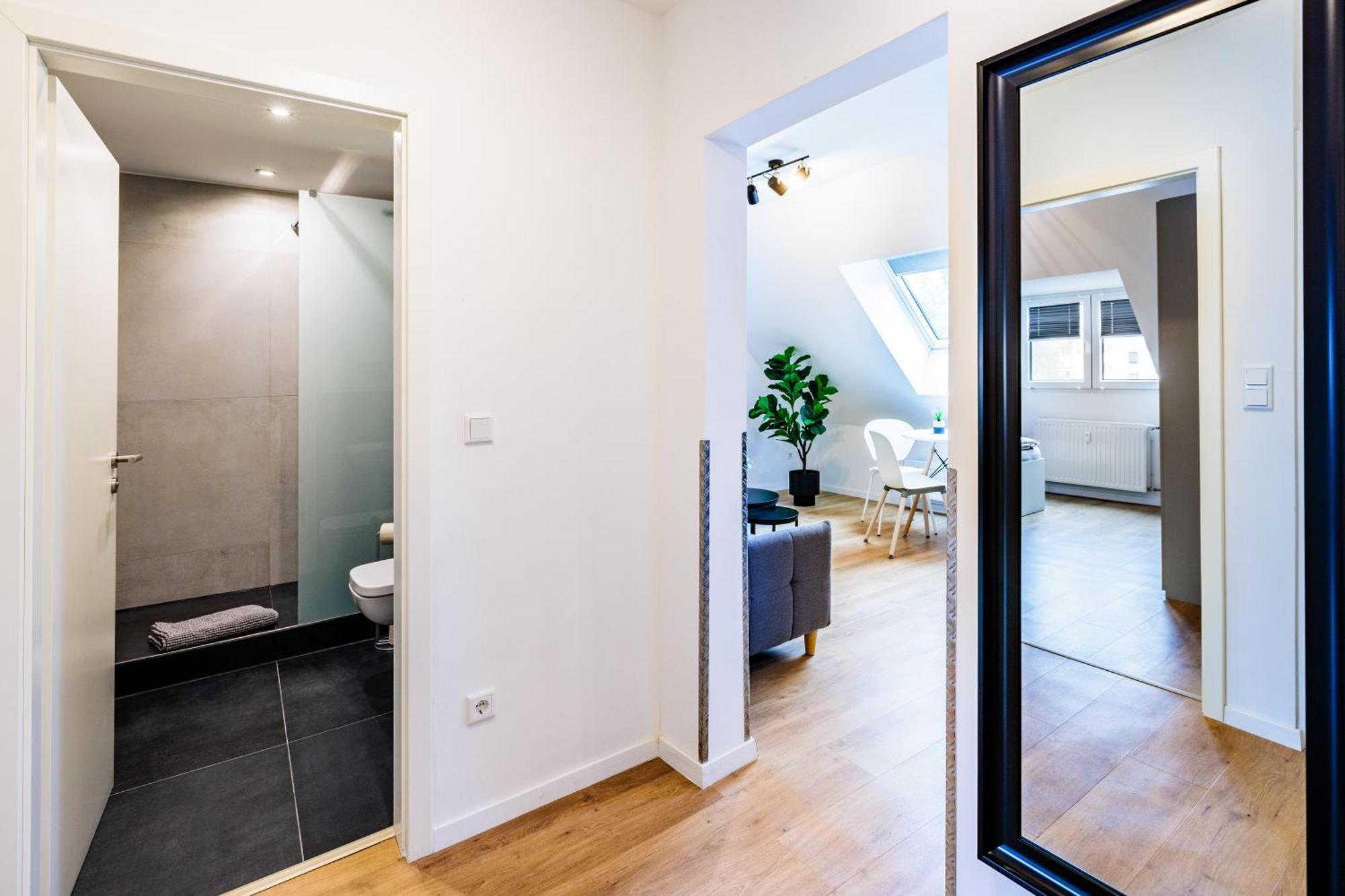 Glueck Auf Appartements Herkulesstrasse Эссен Экстерьер фото